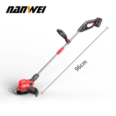 Trimmer cortador de relva sem fio para relva de jardim relva elétrica cortar máquina cinto verde bateria familiar
