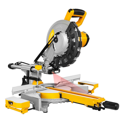 Serra de Madeira Ferramentas 2400W Composta Deslizante Esquadria 10 Polegadas Corte de Esquadria 255mm Para Artesãos DIY