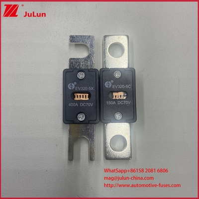 EV320-5C 5X 400A DC70V Bateria de veículo rodoviário fusível Corrente nominal 500A para EV