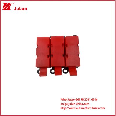 Assento de Fusível à Prova d'Água para Barco a Motor de Cruzeiro, Painel Solar ANS, Tampa Vermelha