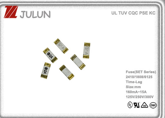 125V quadrado Chip Fuse 0603 1206 1808 2410 6125