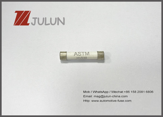 fusíveis cerâmicos automotivos ativos rápidos do tubo de 660V 6x30mm
