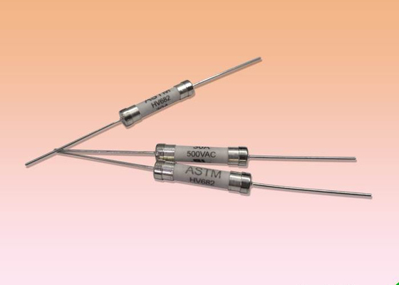 Fusível ativo rápido de 500VAC 6x32mm com capacidade de quebra alta