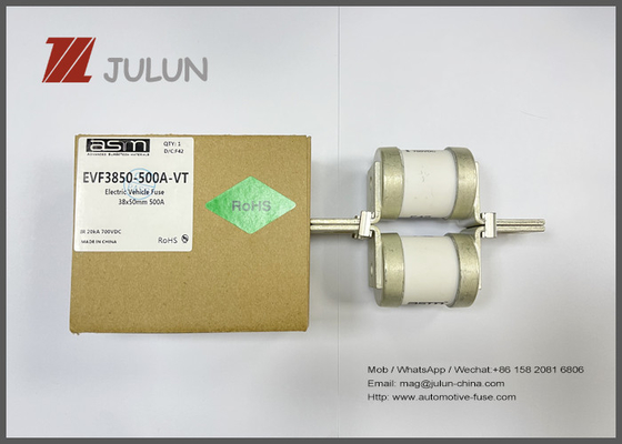 Fusível 700VDC ativo rápido cerâmico para a aplicação da C.C.