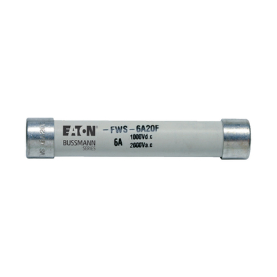 Fusível cerâmico 1250V/1500V/2000V do tubo da série de FWS apropriado para motoristas pequenos da C.A.