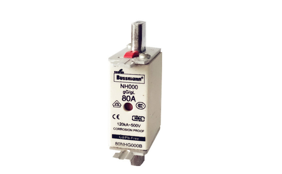 Fusível 2-1250A da baixa tensão do NH 500V para o controlo do motor elétrico e a proteção